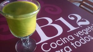 batido verde  at B12 in Los Cristianos