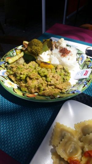 dinner at B12 in Los Cristianos