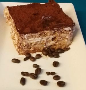 Tiramisu at B12 in Los Cristianos