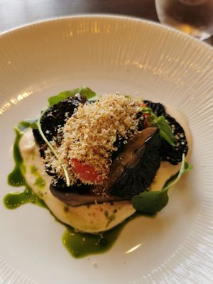 Mushrooms at Danu Restaurant - Brehon Hotel in Killarney