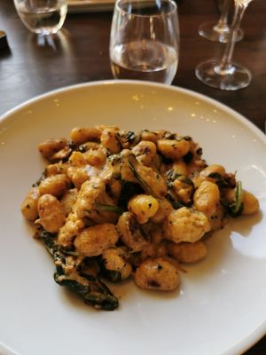 Gnocchi at Danu Restaurant - Brehon Hotel in Killarney