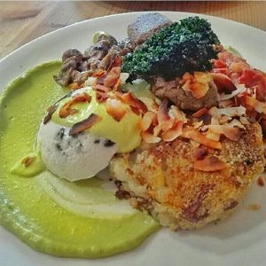 the vegan big breakfast - so good! ?  at Seize in Wellington