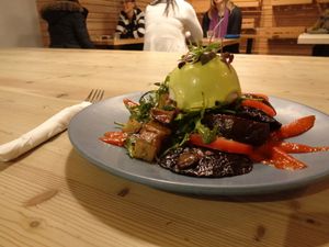 "egg" benedict, v at Seize in Wellington