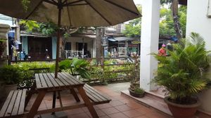 Annen seating place at Annen Vegetarian & Yoga in Hoi An