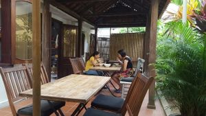 inside view at Annen Vegetarian & Yoga in Hoi An