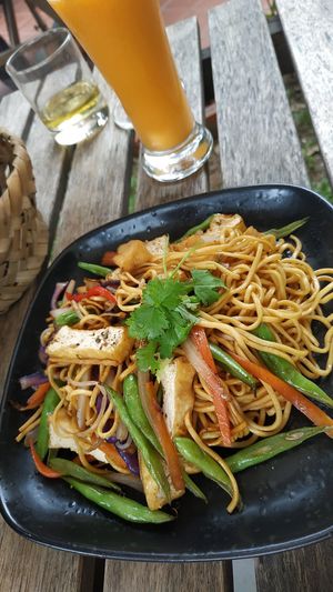 Pasta tofu at Annen Vegetarian & Yoga in Hoi An