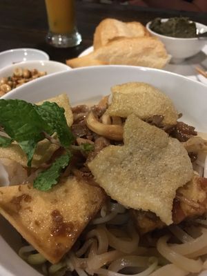 Hoi An specialty noodles  at Annen Vegetarian & Yoga in Hoi An