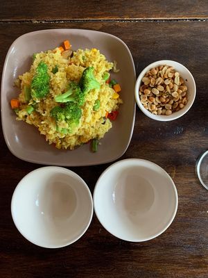 Fried rice at Annen Vegetarian & Yoga in Hoi An
