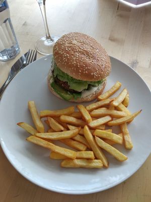 Chicken burger  at Nigella Bistro in Benalmadena