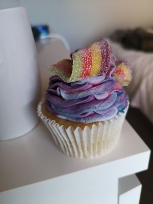 The cakes are too cute. at Orinoco Vegan York in York