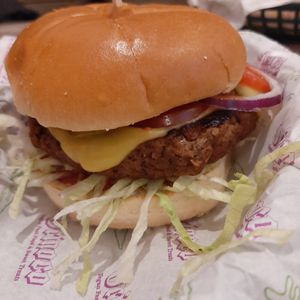 Orinoco Burger at Orinoco Vegan York in York