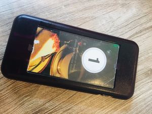 Buzzer for when your food is ready at Orinoco Vegan York in York