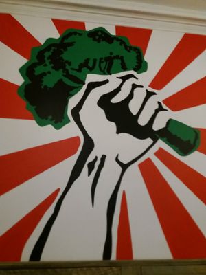 Vegan power ✊ at Orinoco Vegan York in York