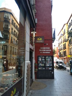 Main entrance at Celicioso - Hortaleza in Madrid
