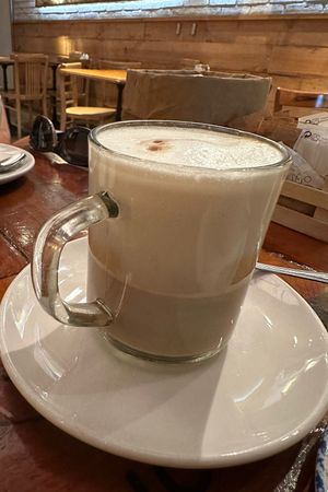Latte with Soy   at Celicioso - Hortaleza in Madrid
