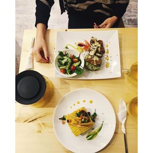 Yum! at Loving Hut  in Moscow