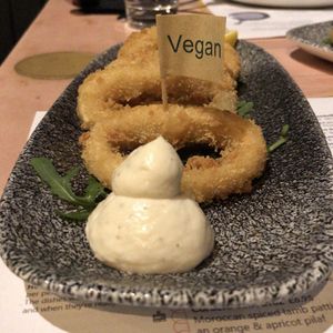 Calamari   at Ambiente Tapas in Leeds