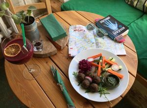 Raw falafel ❤️ at RA Family in St Petersburg