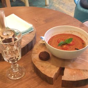 Gazpacho at RA Family in St Petersburg