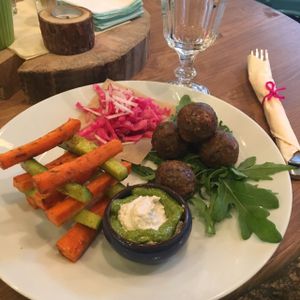 Falafel at RA Family in St Petersburg