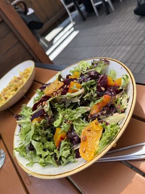 Salad.  Quick toss overabundance lettuce.    at Pfriem Family Brewers in Hood River