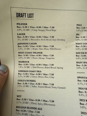 Pilsner heaven  at Pfriem Family Brewers in Hood River