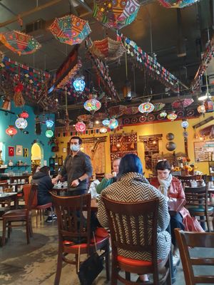 Interior at Cafe Turko in Seattle