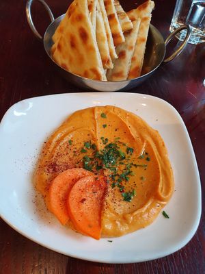 Yam hummus at Cafe Turko in Seattle