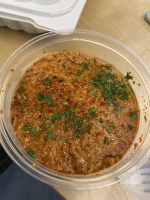 Muhammara  at Cafe Turko in Seattle