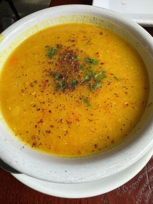 Lentil soup  at Cafe Turko in Seattle