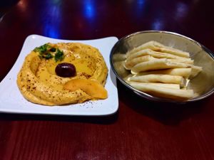 Yam hummus at Cafe Turko in Seattle
