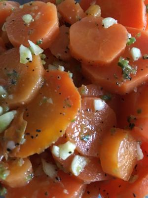 Carrot salad at Eli's Jerusalum Grill in Birmingham