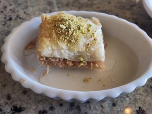 Baklava (vegan) at Eli's Jerusalum Grill in Birmingham