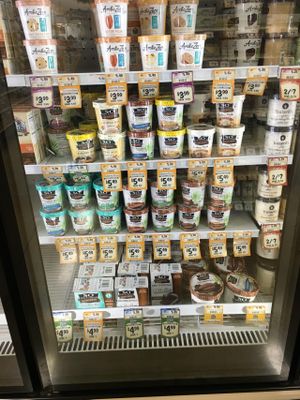 Non-dairy yogurt galore at Sprouts Farmers Market in Birmingham