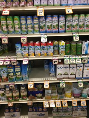 Coconut water at Sprouts Farmers Market in Birmingham