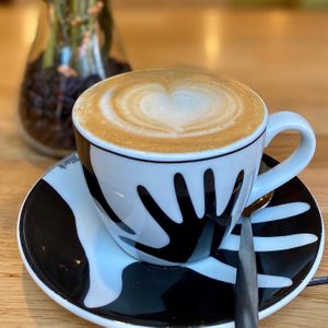 Vegan “milk” options  at Bagels & Beans in Enschede