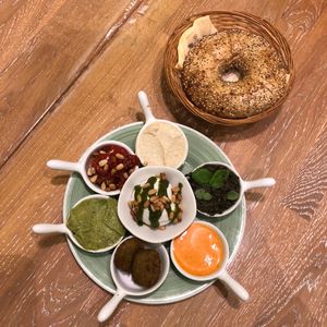 Vegan tapas at Bagels & Beans in Enschede