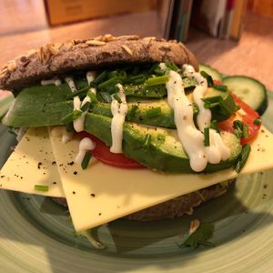 Chef special( vegan) at Bagels & Beans in Enschede