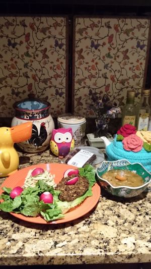 Barley Soup at PhilaDing - Food Stand in Wrightstown