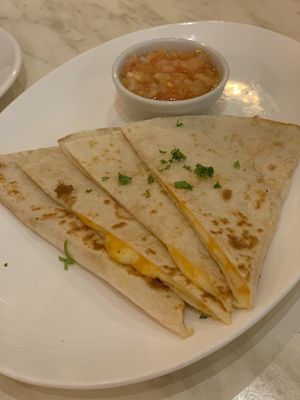 quesadillas at Green Bar in Makati