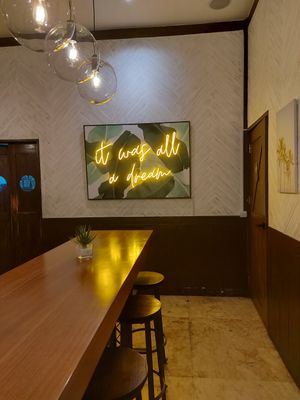 It wasn't a dream; it was real! at Green Bar in Makati