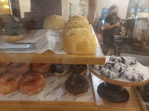 Baked goods at Green Bar in Makati
