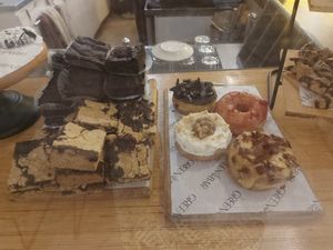 Baked goods at Green Bar in Makati
