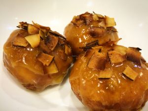 maple bacun donuts  at Green Bar in Makati