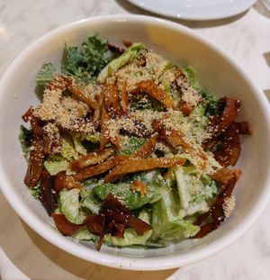 Tempeh Kale Ceasar Salad at Green Bar in Makati