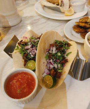 Barbacoa tacos. Must try 😋 at Green Bar in Makati