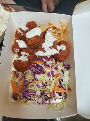 Cauliflower Buffalo wings at Green Bar in Makati