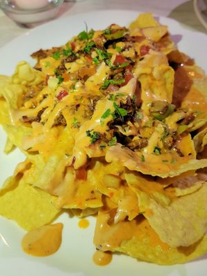 Nachos at Green Bar in Makati