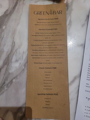 Feb 2023 at Green Bar in Makati