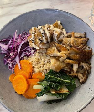 Miso Mushroom Bowl 🌱 at Green Bar in Makati